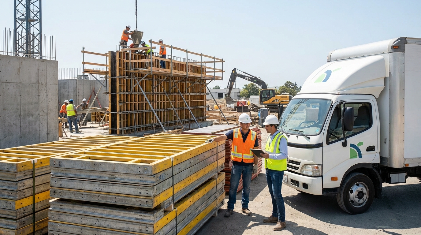 découvrez pourquoi louer des banches de coffrage peut être plus rentable que leur achat, en optimisant vos coûts et votre gestion de chantier.