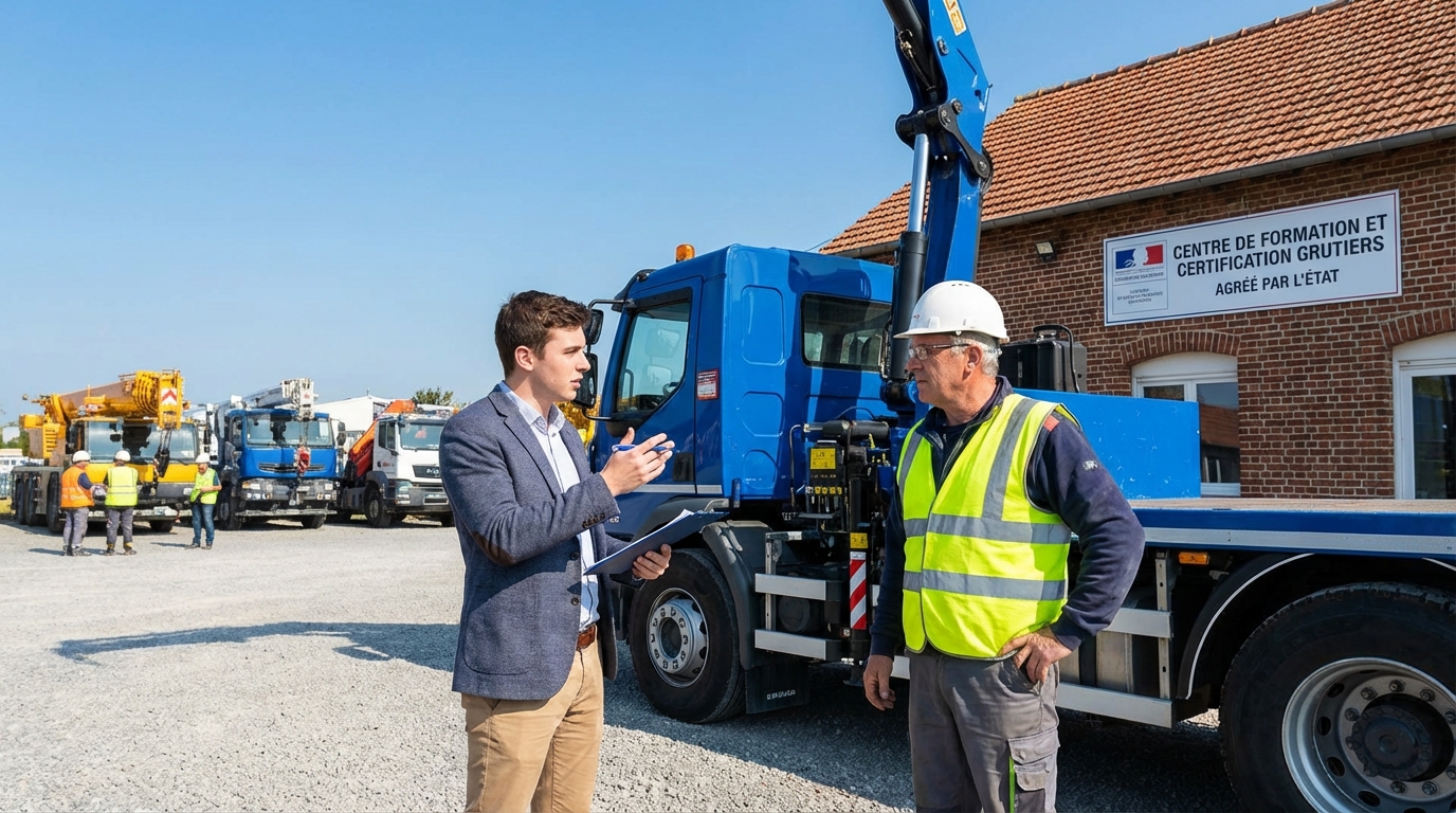 découvrez comment obtenir votre formation camion-grue en france en choisissant le bon organisme et la certification adéquate pour réussir sans erreur.