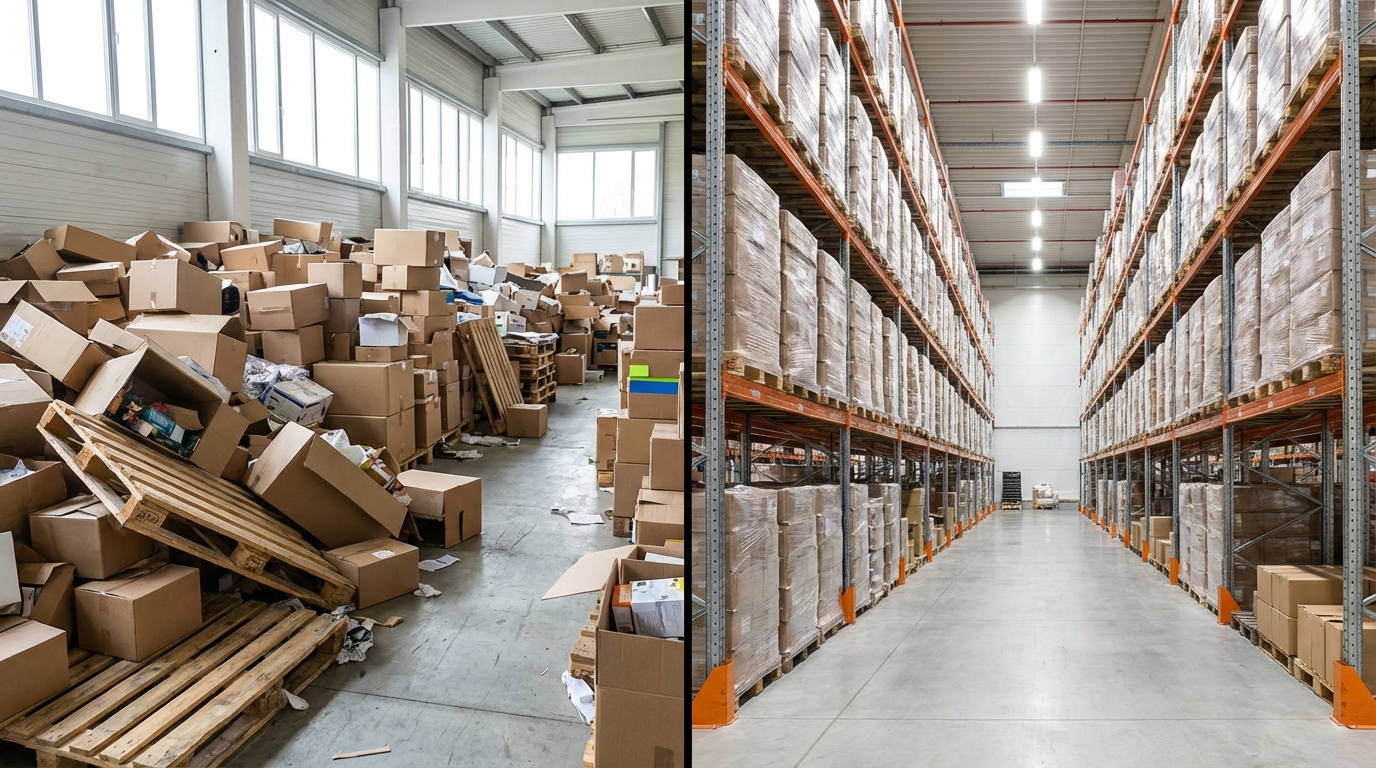 découvrez pourquoi différencier stockage et entreposage est essentiel pour éviter des coûts élevés et optimiser l'organisation de vos entrepôts.